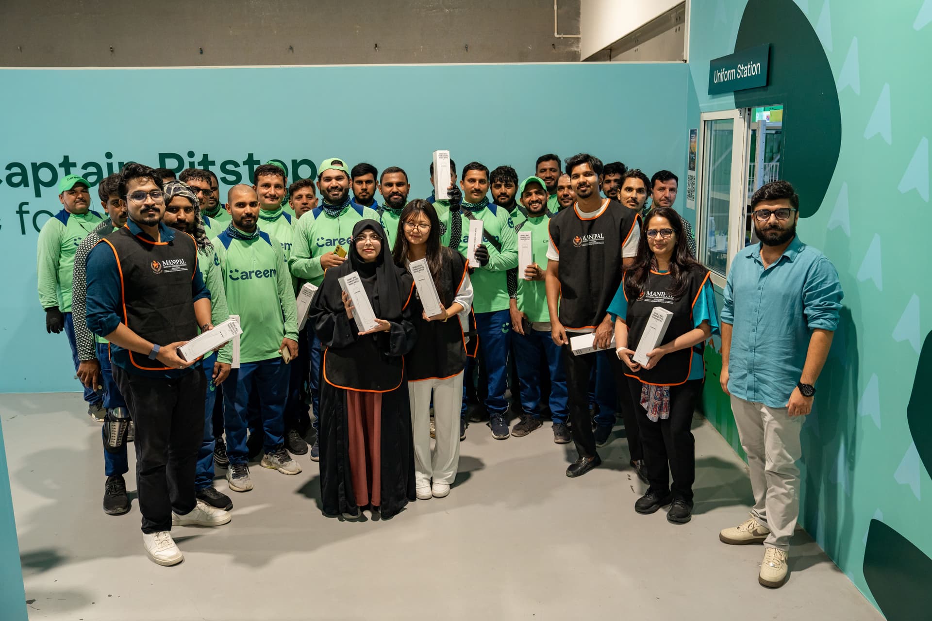 MAHE Dubai Students Support Careem Riders Through Rahma Pledge Initiative