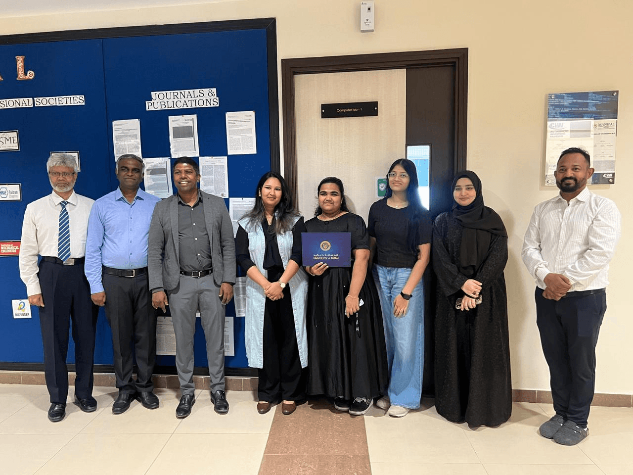 MAHE Dubai BSc ISM Students Win Second Place at Hackathon 2026