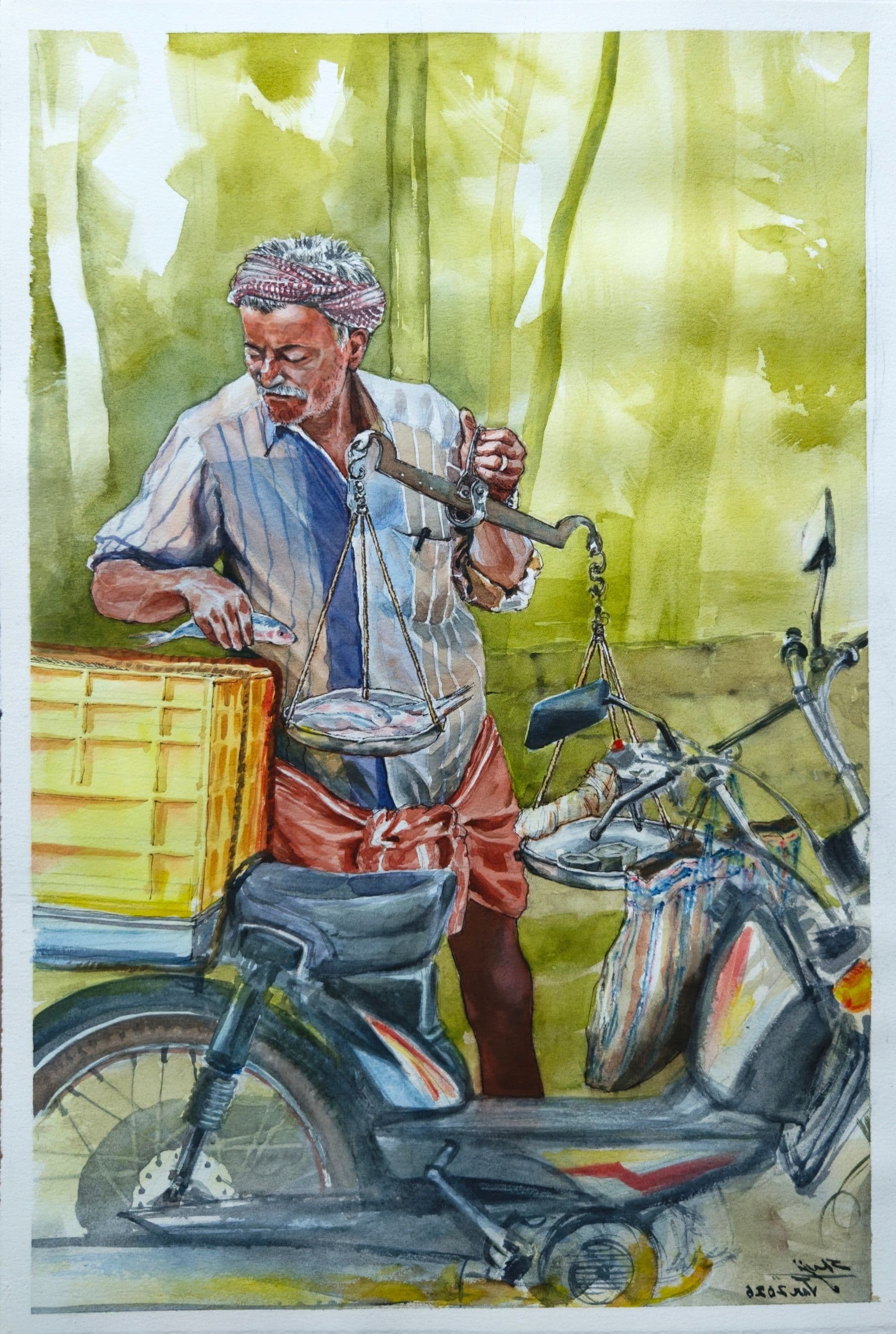 MAHE Dubai Faculty Artwork Selected for Fabriano in Acquarello 2026, Italy