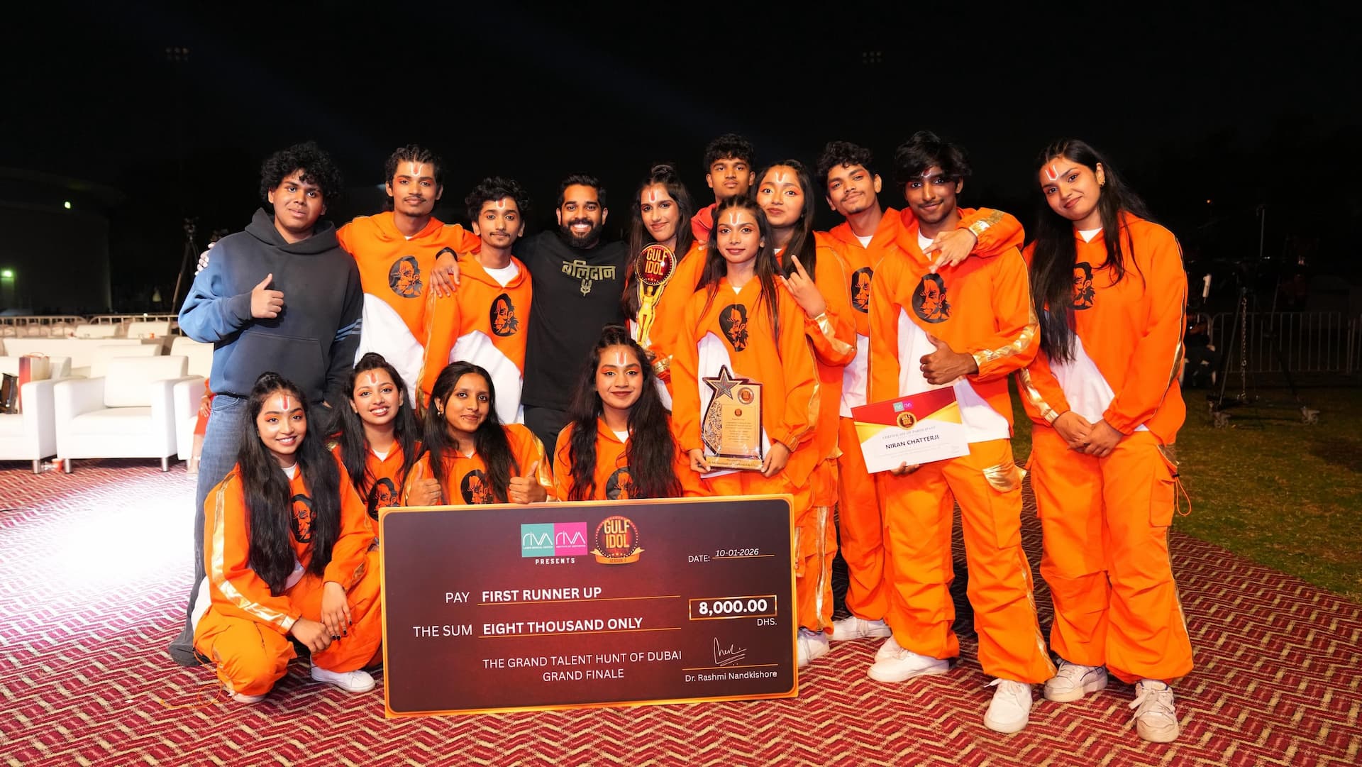 MAHE Dubai Dance Club Secures First Runner-Up at Gulf Idol 2025 – Season 1