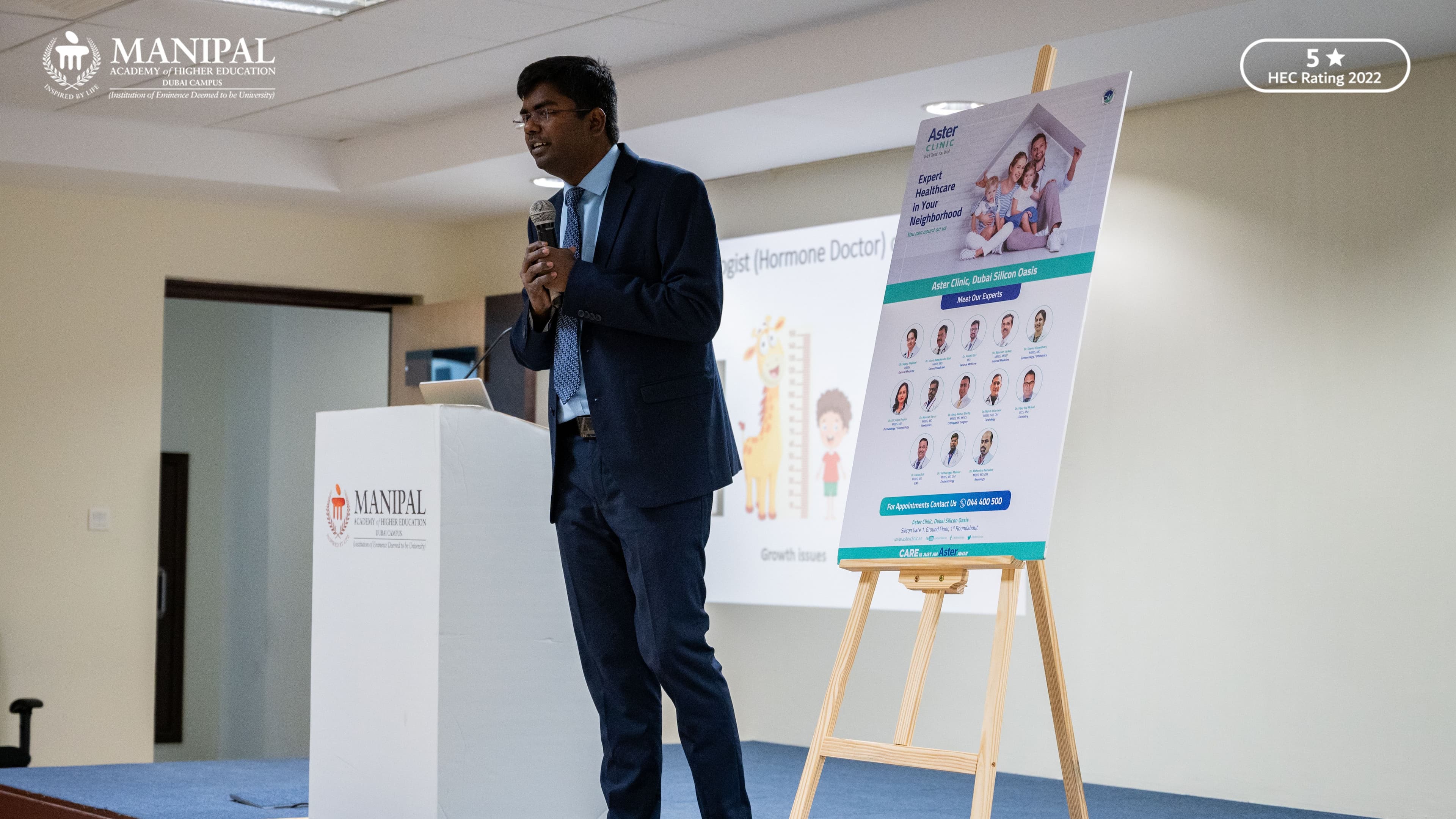 COSW Club organizes an 'Effects of Hormones on Physical and Mental Health' Session by Aster Clinic